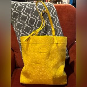 Cute Spring Yellow Michael Kors Tote Bag